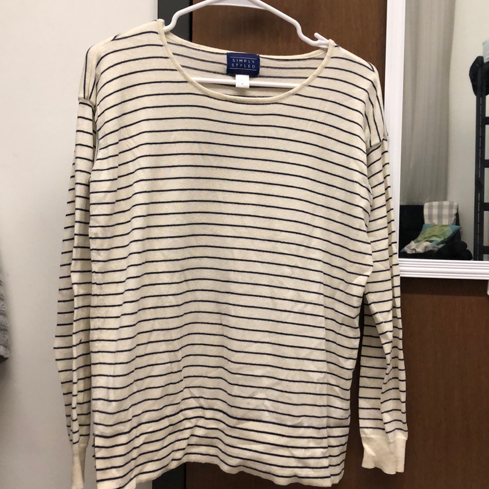 striped sweater